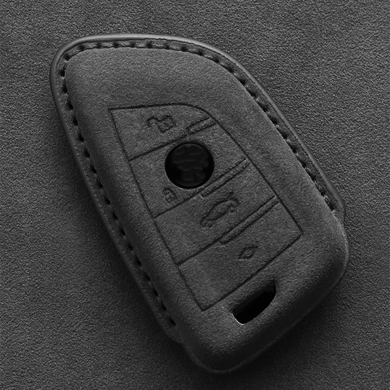 New Design Leather Car Keychain Cover for BMW | SSTC Technology